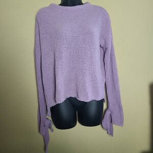 Coco + Jaimeson Tie Cuff Sweater